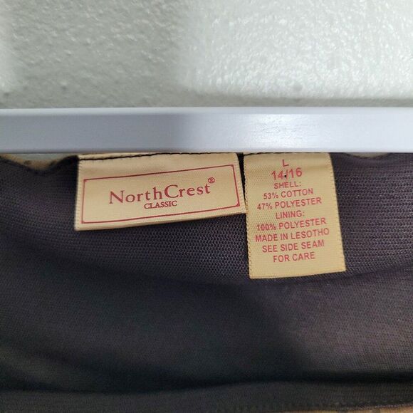 Vintage y2k grunge brown black cap sleeve paisley mixed print top size 14/16 - Picture 4 of 6